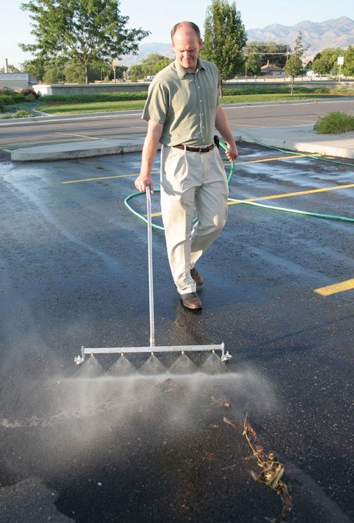 water broom in use image